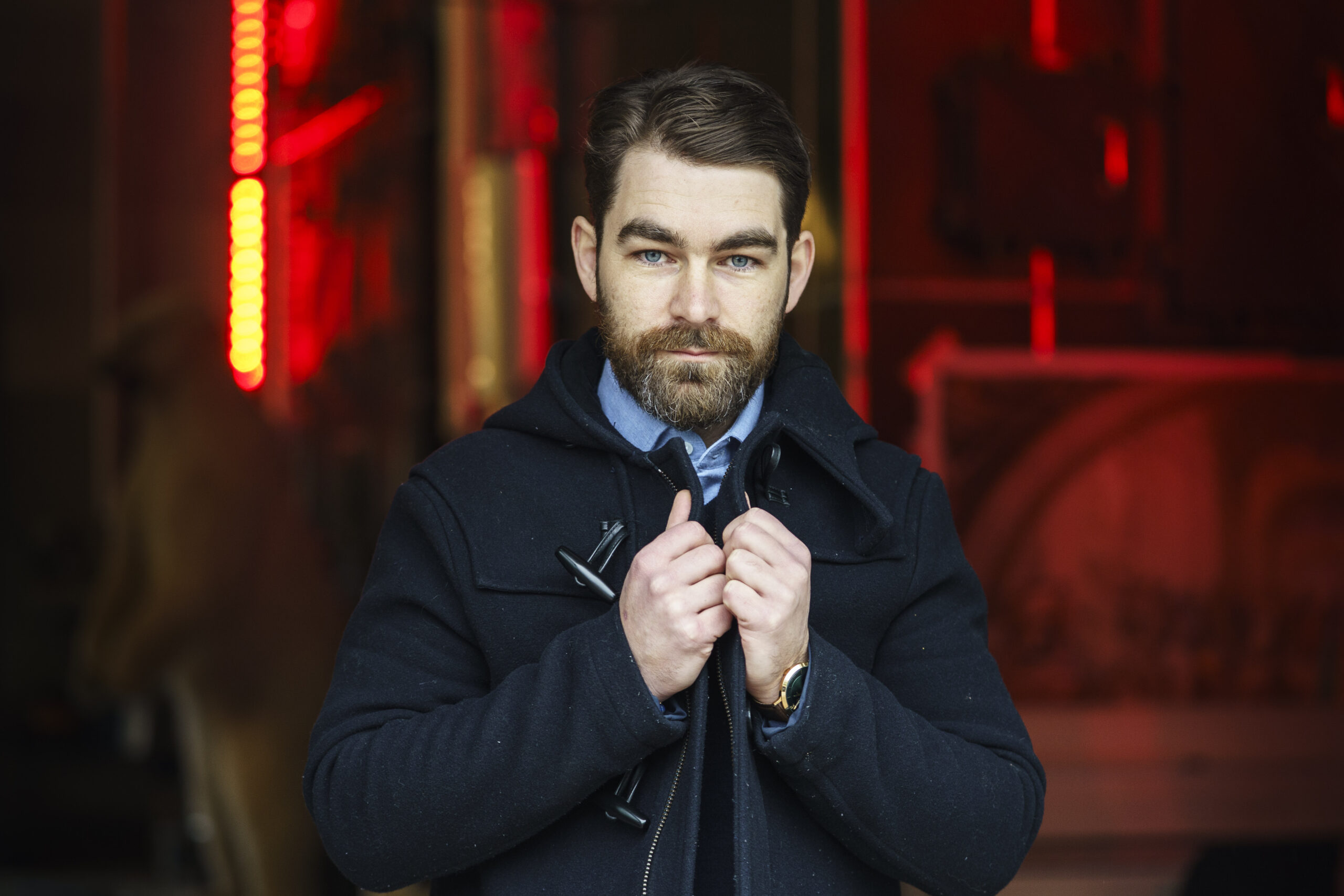 Portretfoto van Joris Krijger, filosoof en specialist in ethiek en kunstmatige intelligentie